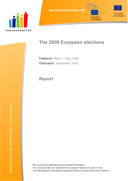 The 2009 European elections - European Commission