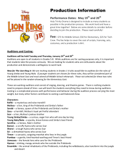 HERE - Holy Trinity Catholic School