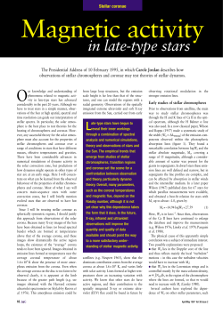 in late-type stars