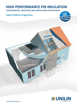 HIGH PERFORMANCE PIR INSULATION