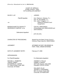 Jay v. Massachusetts Cas. Ins. Co.