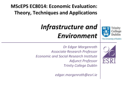 Evaluation - Trinity College Dublin