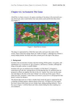 Chapter 6.4. An Isometric Tile Game