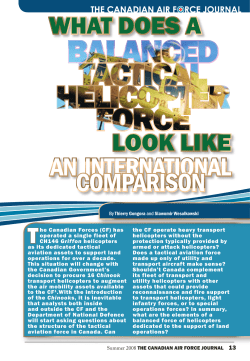balanced tactical helicopter force