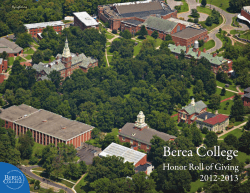 Honor Roll of Giving, 2012-2013