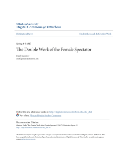 The Double Work of the Female Spectator