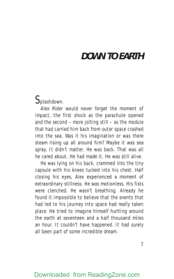 down to earth - Reading Zone