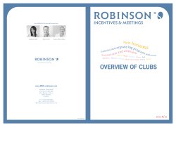 OVERVIEW OF CLUBS