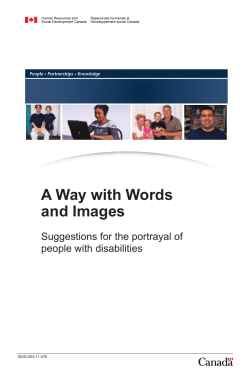 A Way with Words and Images