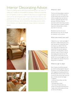 Interior Decorating Advice - Decor Solutions