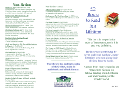 Fifty Books to Read in a LifeTime.pub