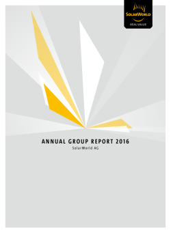 annual group report 2016