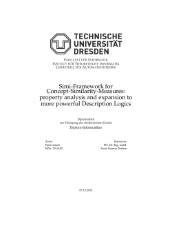 Simi-Framework for Concept-Similarity