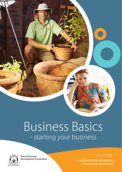 sample - Small Business Development Corporation