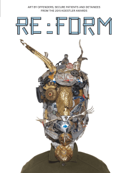 ART BY OFFENDERS, SECURE PATIENTS AND DETAINEES