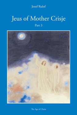 Jeus of Mother Crisje, Book 3