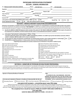 1. PCS billing form