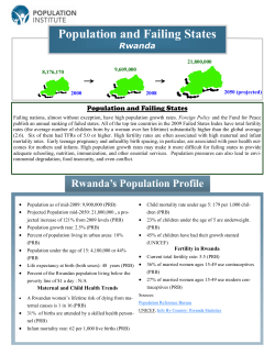 Population and Failing States