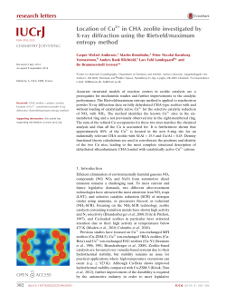 Location of Cu2+ in CHA zeolite investigated by X