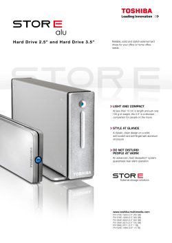 Hard Drive 2.5&rdquo; and Hard Drive 3.5&rdquo;