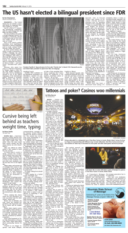 The US hasn`t elected a bilingual president since FDR