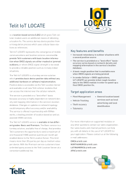 Telit IoT LOCATE