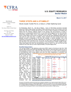 Three Steps and a Stumble?