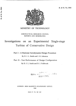 Investigations on an Experimental Single