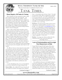 Newsletter Spring 2012a.pub - Dana Thompson Tanks and Soil