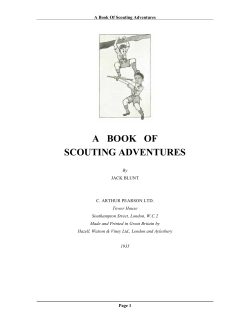 a book of scouting adventures - The Dump