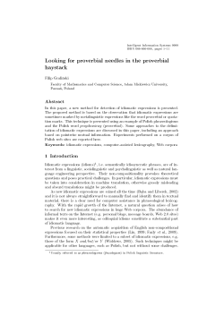 Looking for proverbial needles in the proverbial haystack