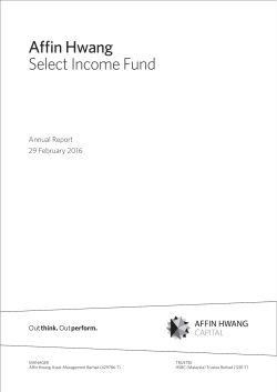 A n Hwang Select Income Fund