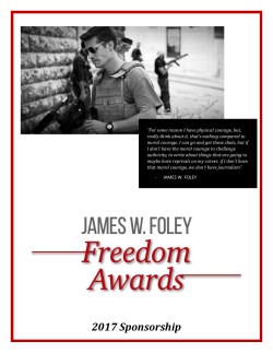 HERE - James W. Foley Legacy Foundation