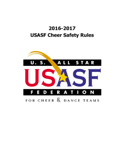 Cheer Rules and Scoring
