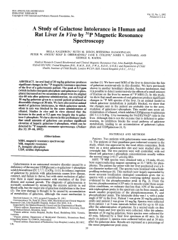 Magnetic Resonance Spectroscopy