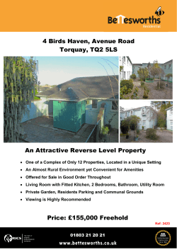 the full colour brochure for this property