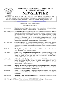NEWSLETTER