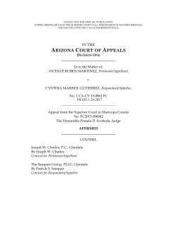 arizona court of appeals