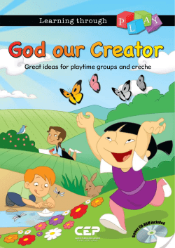 God our Creator - Christian Education Publications