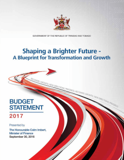 Budget Statement 2017