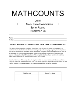mathcounts - Art of Problem Solving
