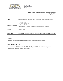 Case 17038: Appeal of Variance Approval, 23 Mannette