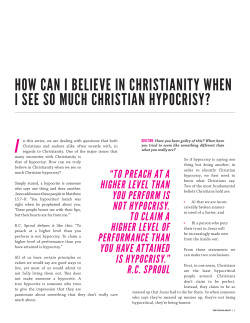 how can i believe in christianity when i see so