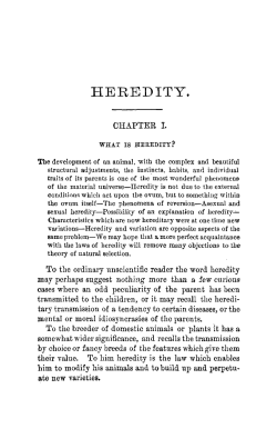 HEREDITY,