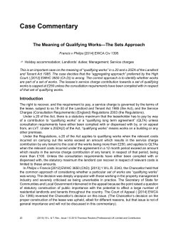 Journal Article - Tanfield Chambers