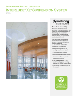 Interlude XL EPD - Armstrong Ceilings