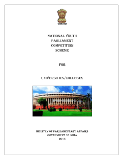 Revised University/Colleges - Ministry of Parliamentary Affairs