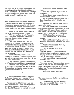 Romeo and Juliet Part 2