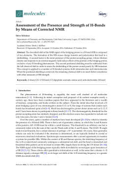 Assessment of the Presence and Strength of H