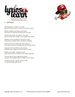 I - Icebergs - Lyrics2Learn